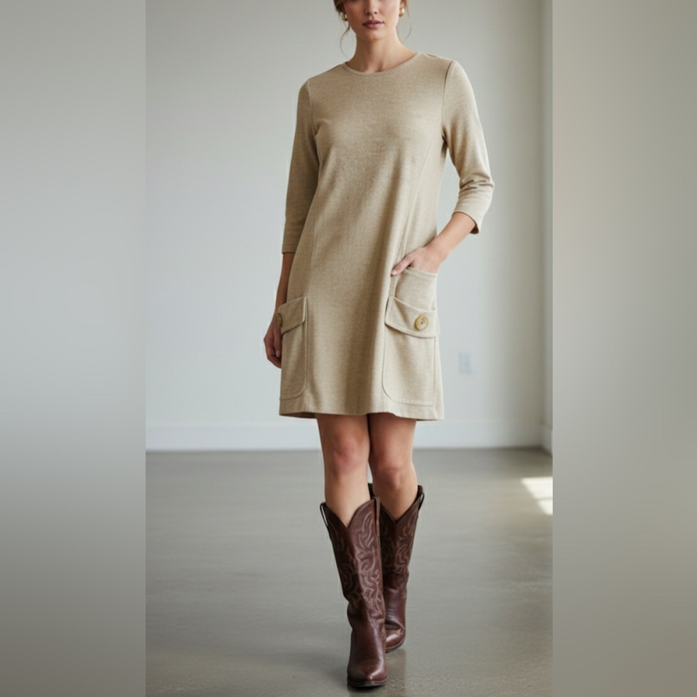 Rag & Bone 100% handmade cotton made in USA tunic dress. Size 4. Like new.